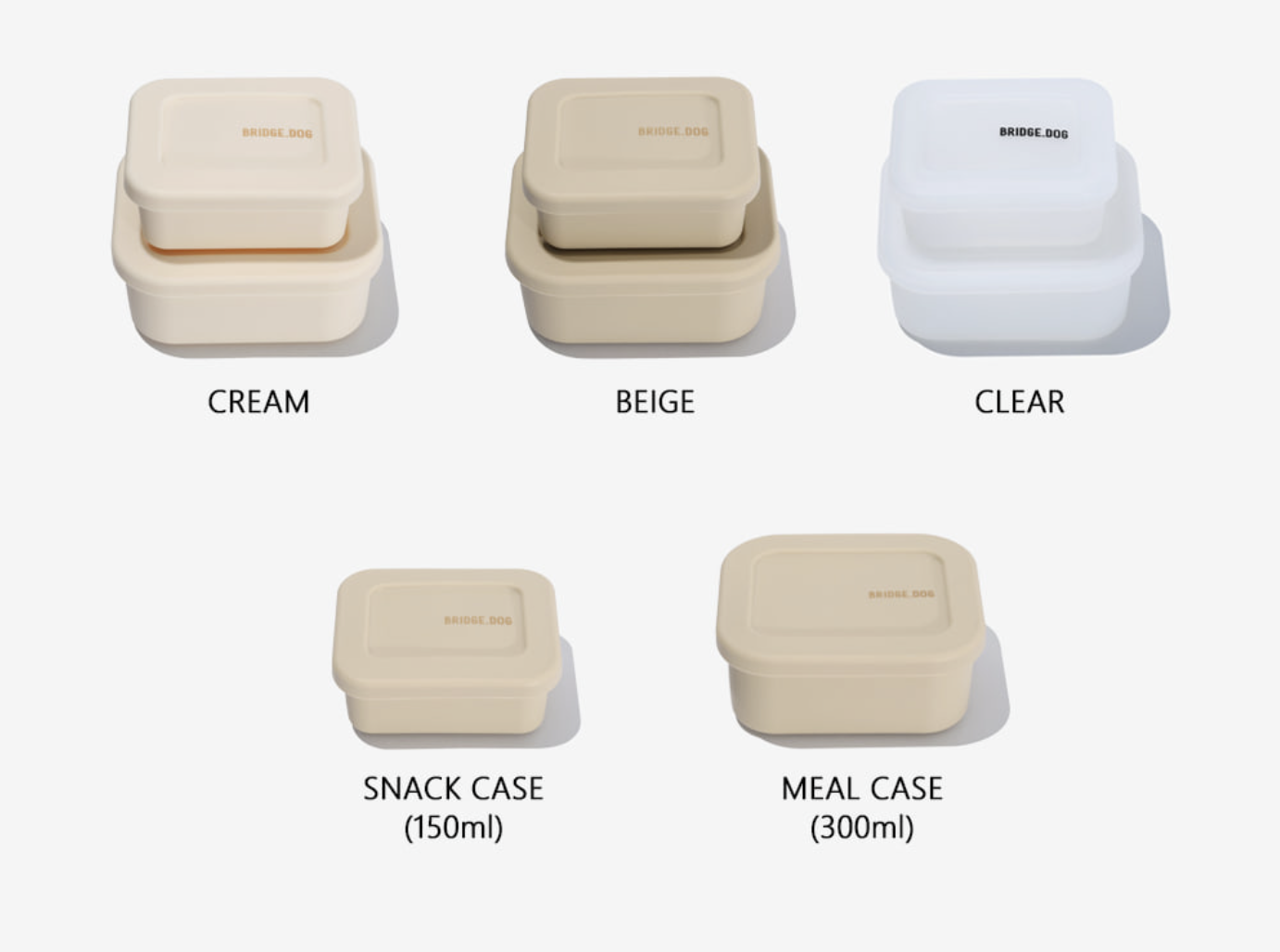 Bridge Dog DOG SI RAK Case CREAM