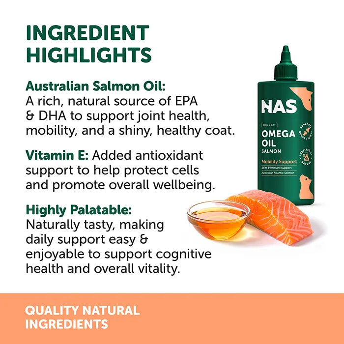 NAS Omega Oil Salmon 200ml