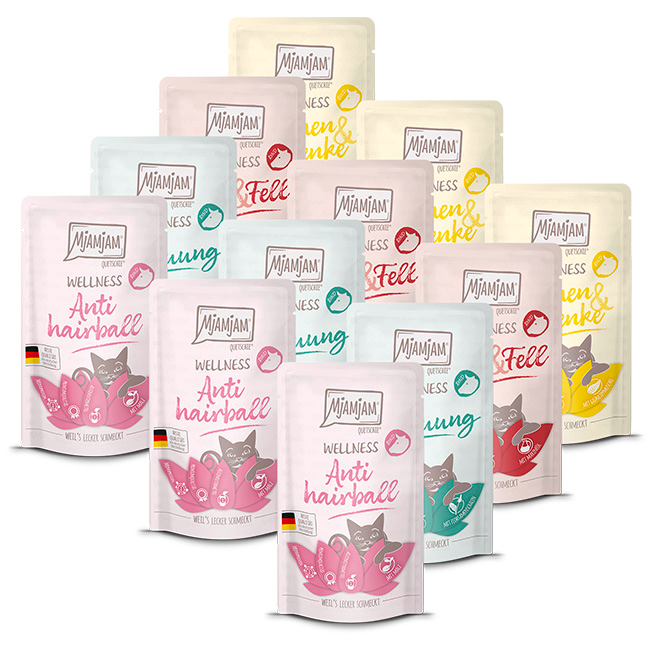 Mjamjam Wellness Range Functional Wet Food for Catz 125g