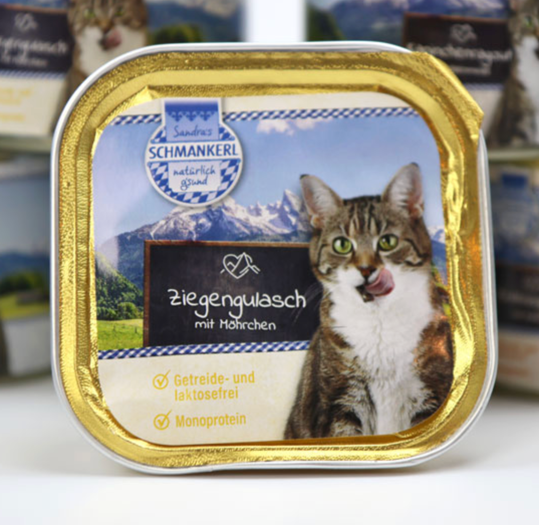SandrasSchmankerl Grain-Free Complete Meal for Cats 100g