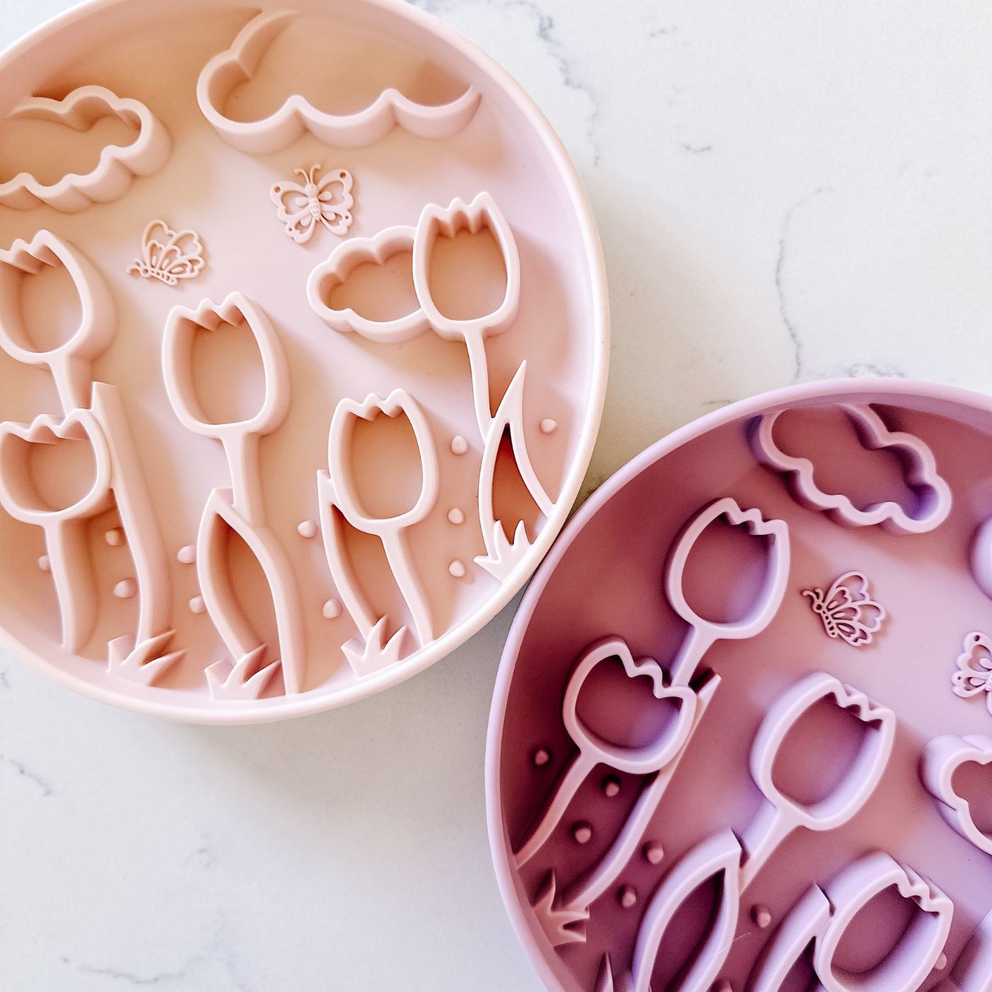 Tulip Slow Feeder Plum