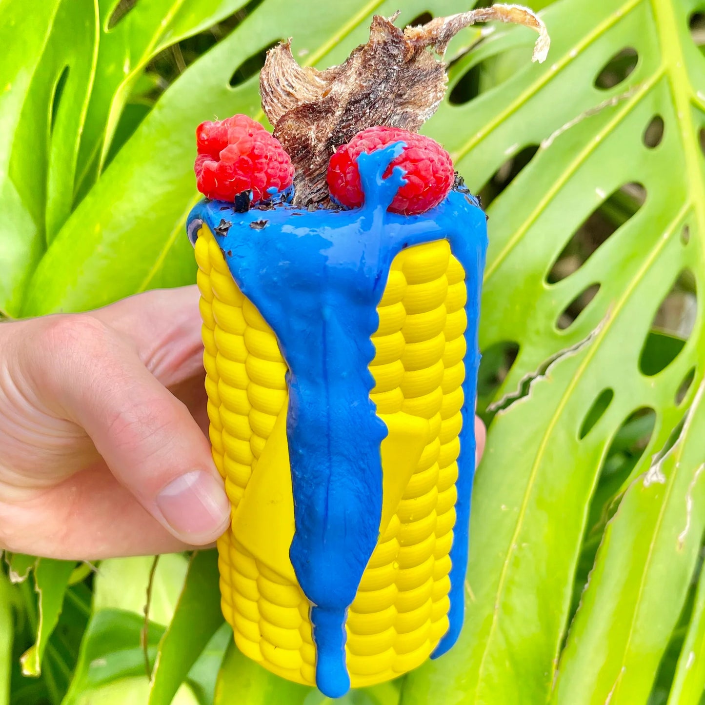 SodaPup Corn On the Cob Enrichment&Chew Toy