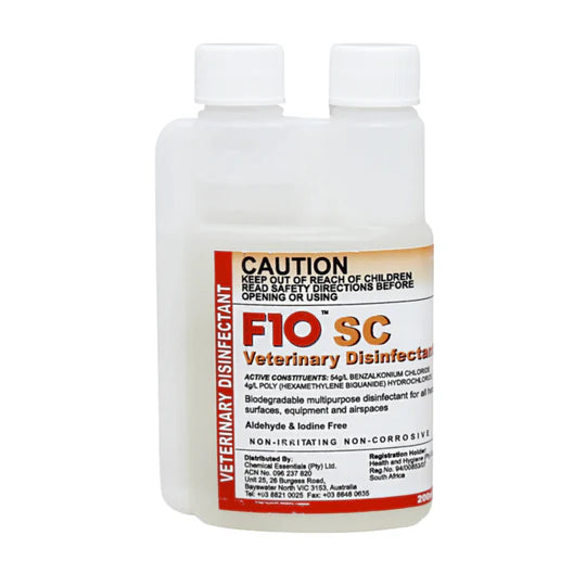 F10 SC Veterinary Disinfectant 200ml