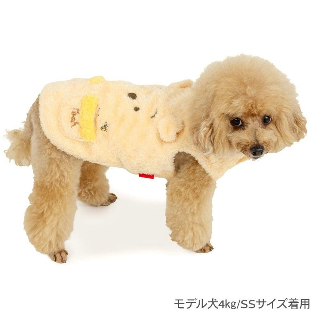 Winnie the Pooh Embroidery Fluffy Vest