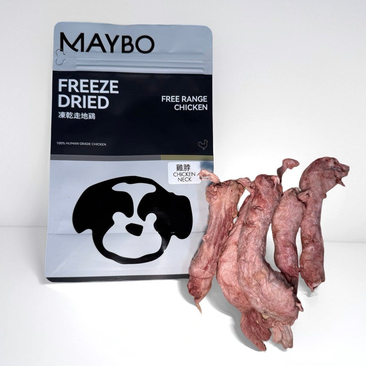MAYBO Freeze-Dried Chicken Necks 100g