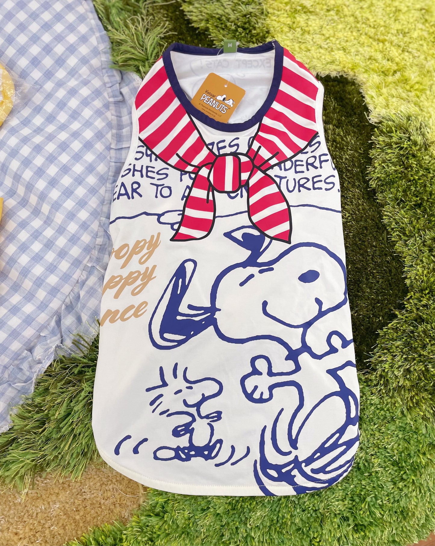 Snoopy Comic Cooling Tank Top