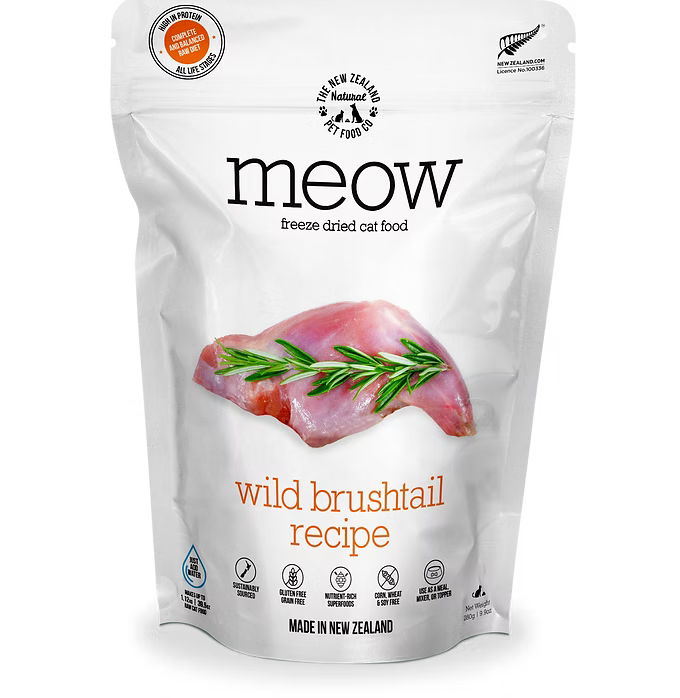 IN STORE ONLY MEOW Freeze-Dried Cat Food 280g