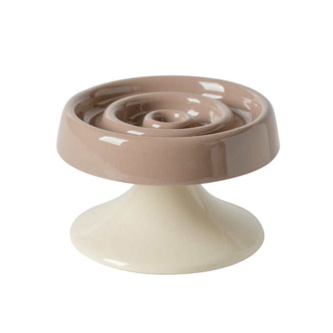 High Stand Ceramic Slow Eating Bowl