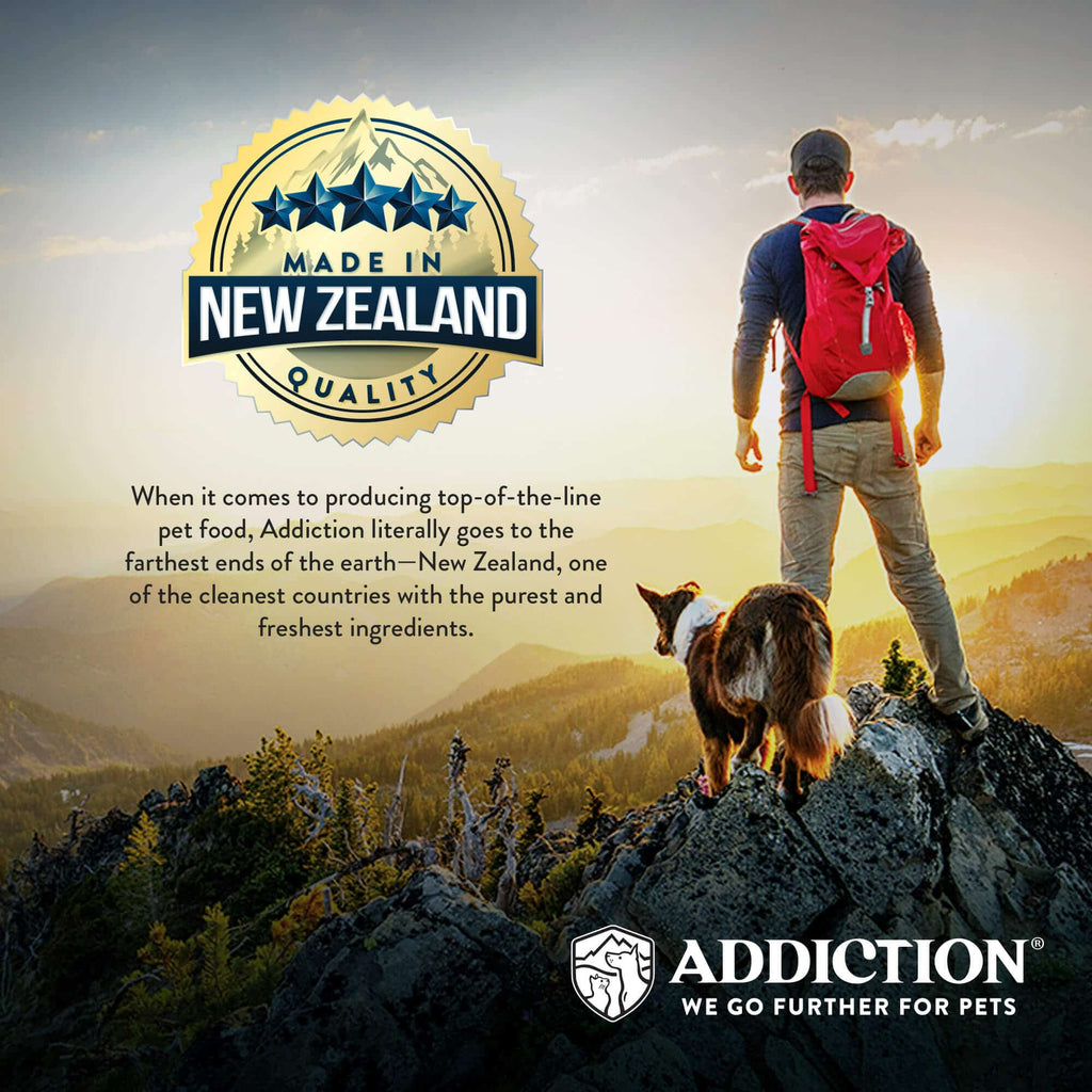 Addiction Raw Alternative Country Chicken&Apricot Air-Dried Dog Food 910g