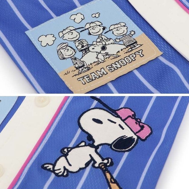 Snoopy Baseball T-Shirt ROYAL BLUE