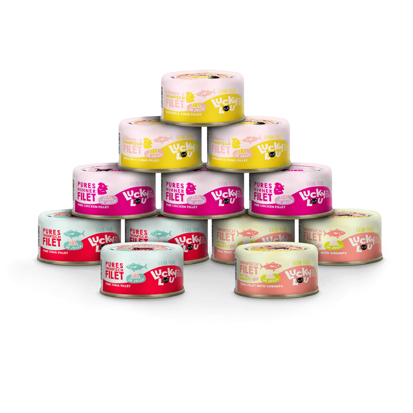 Lucky Lou ExtraFood Filet in Jelly 70g