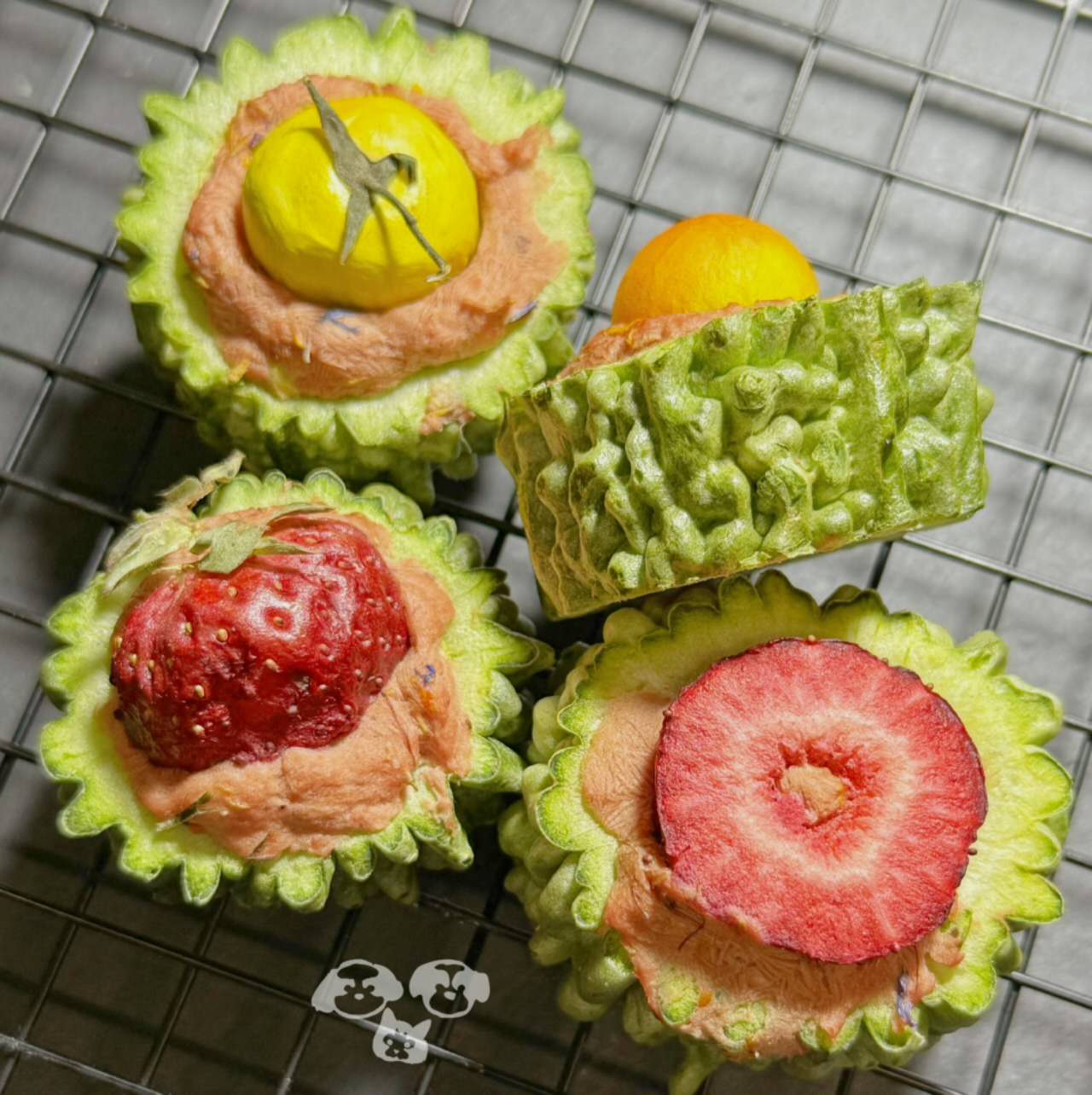 Magic Box Mix Freeze-Dried BitterMellon Veggie Bowl 5pcs