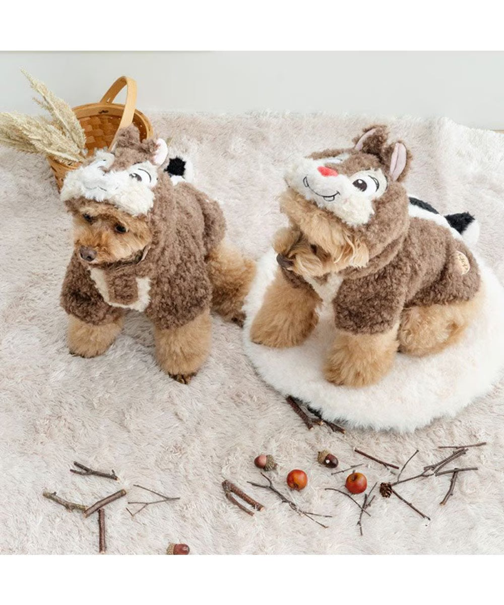 Chip and Dale Chip-Themed Hoodie