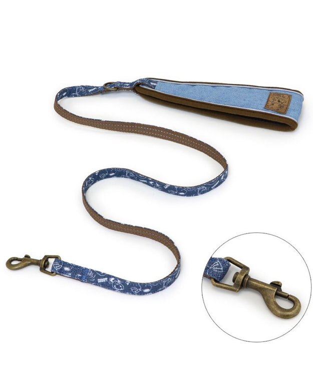 Snoopy Denim-Style Lead