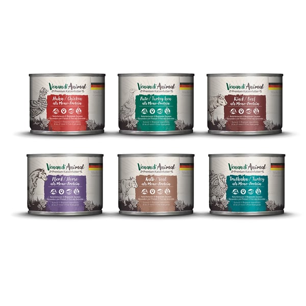 Venandi Animal Premium Cat Food 200g