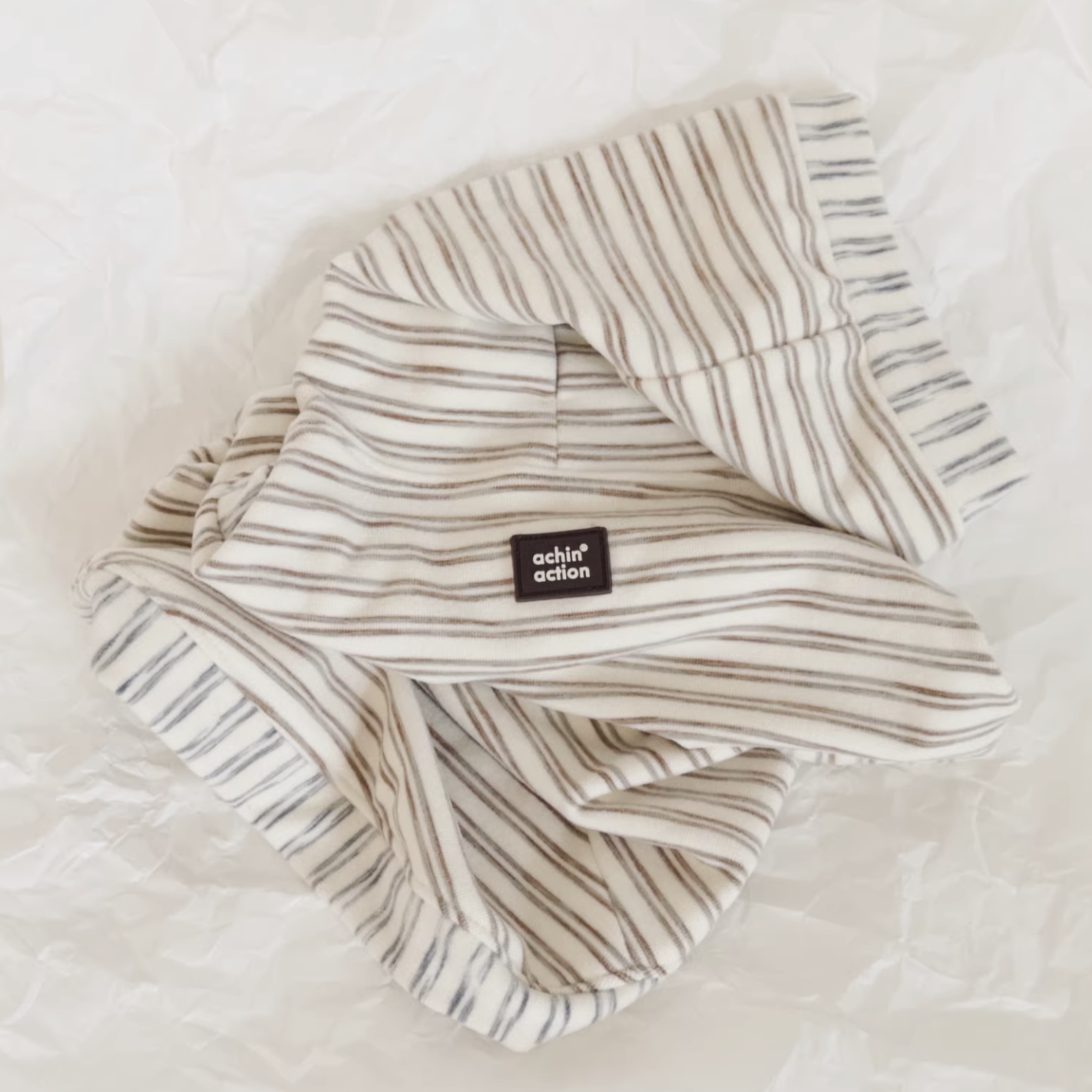 Striped Patchwork Polar Fleece Warm Top