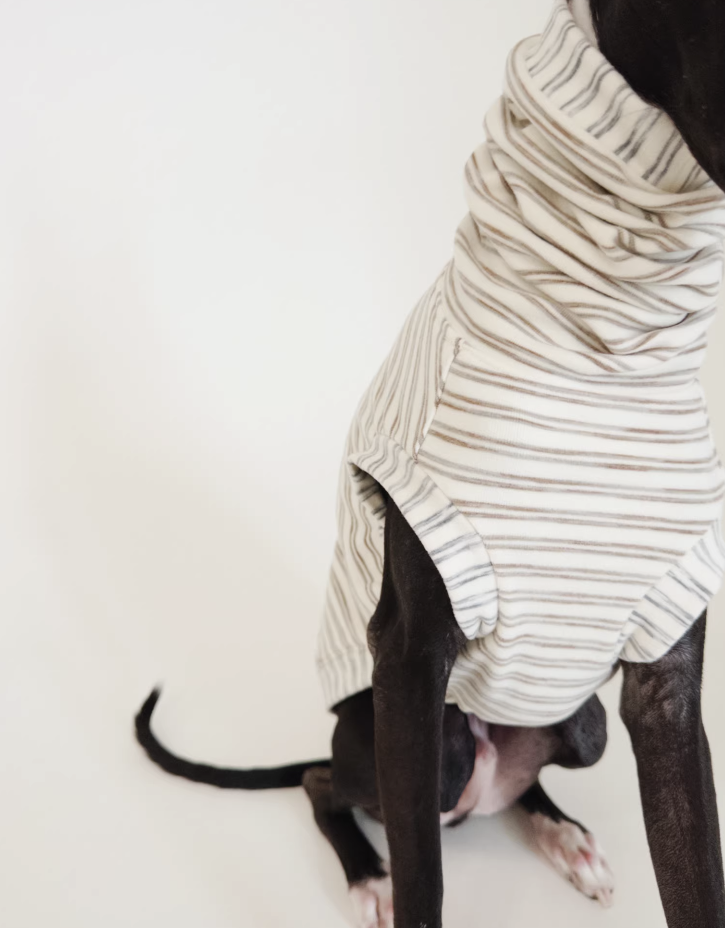 Striped Patchwork Polar Fleece Warm Top