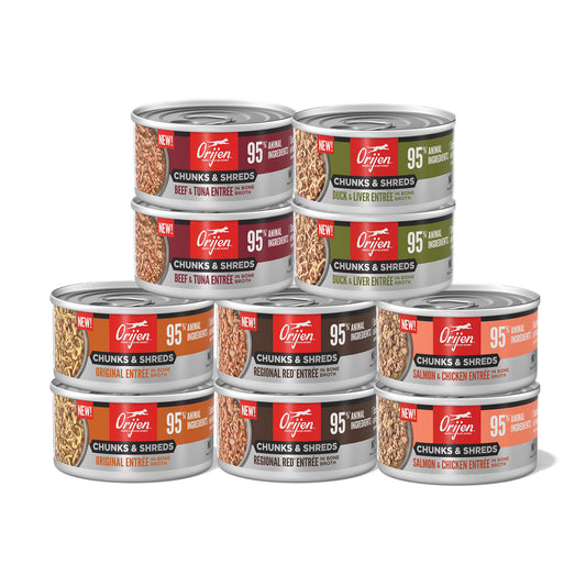 IN-STORE ONLY ORIJEN™ Chunks&Shreds 85g