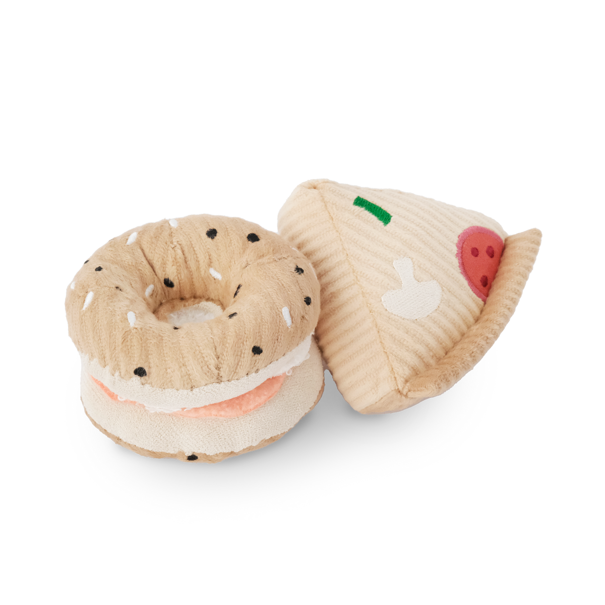 Kitty Pizza & Bagel Set | Cat Toy