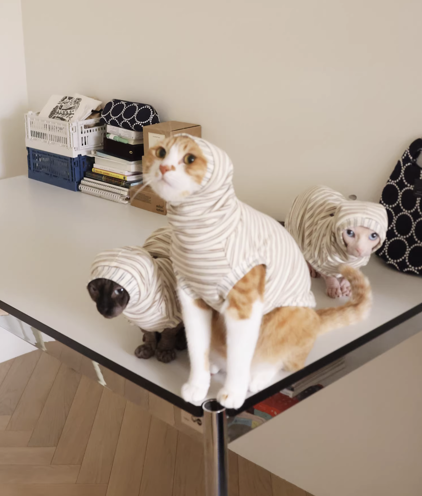 Striped Patchwork Polar Fleece Warm Top