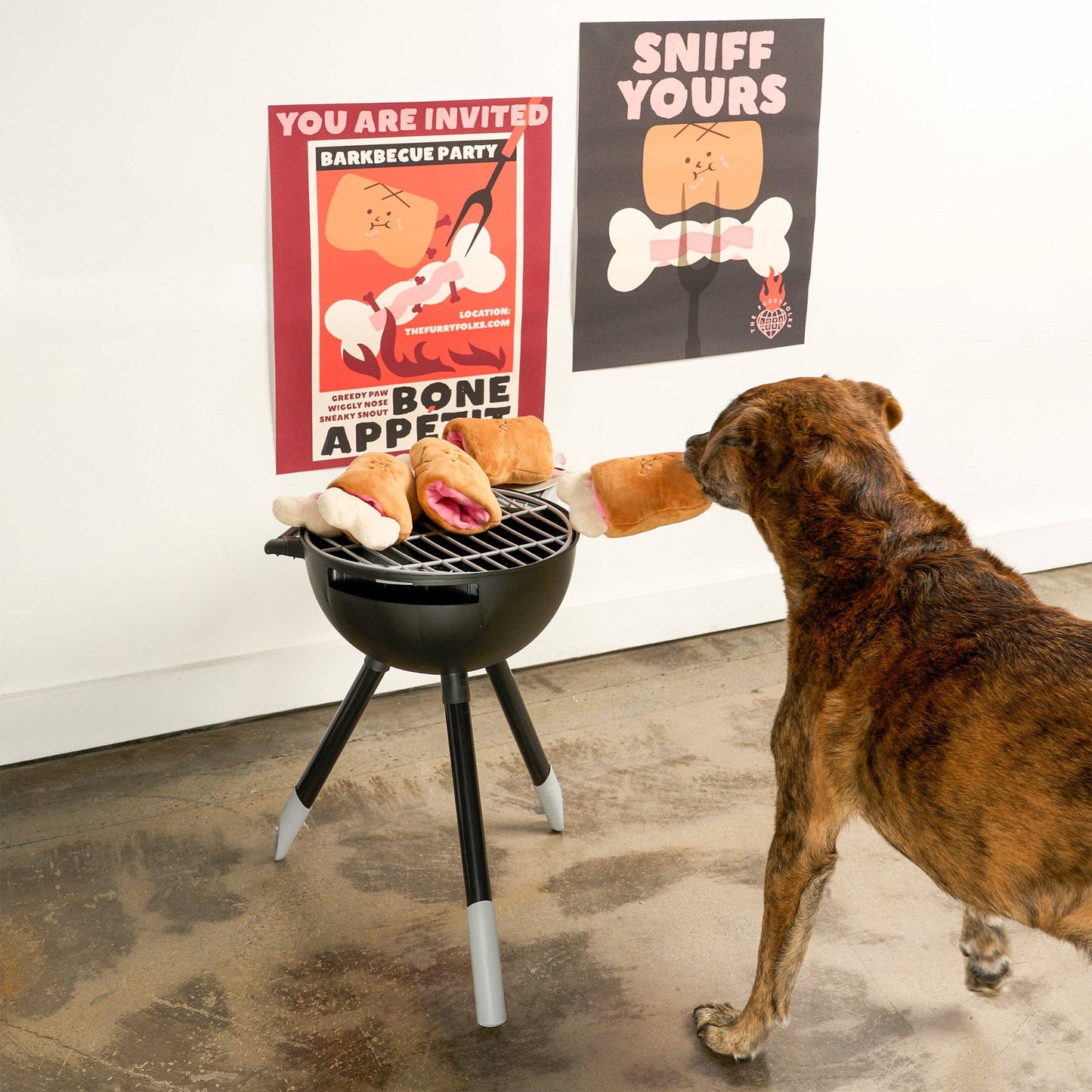 FurryFolks Bone Appétit Nosework Toy