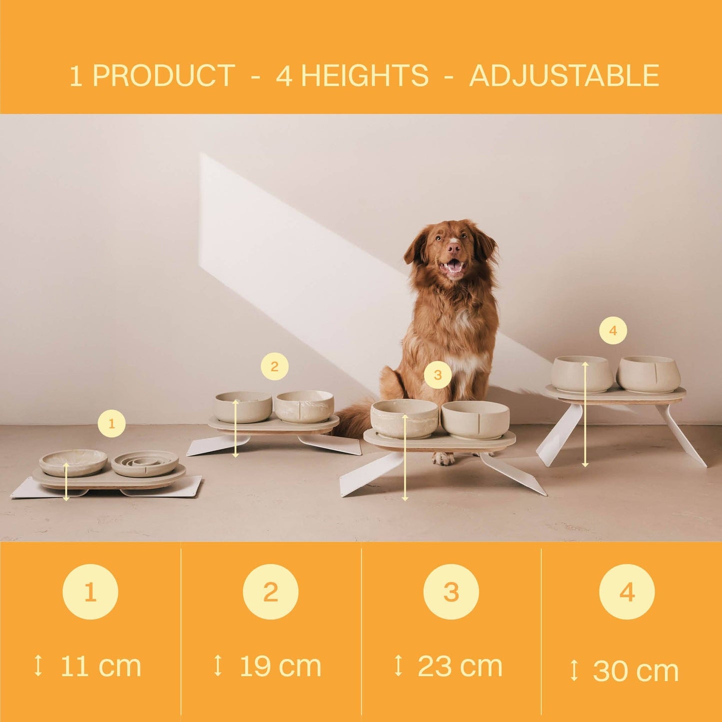 Pino Raised Tray Set