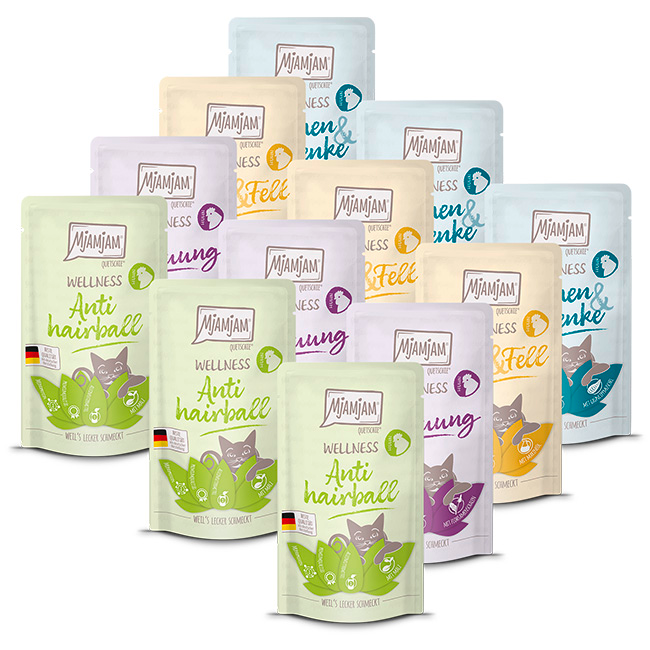 Mjamjam Wellness Range Functional Wet Food for Catz 125g