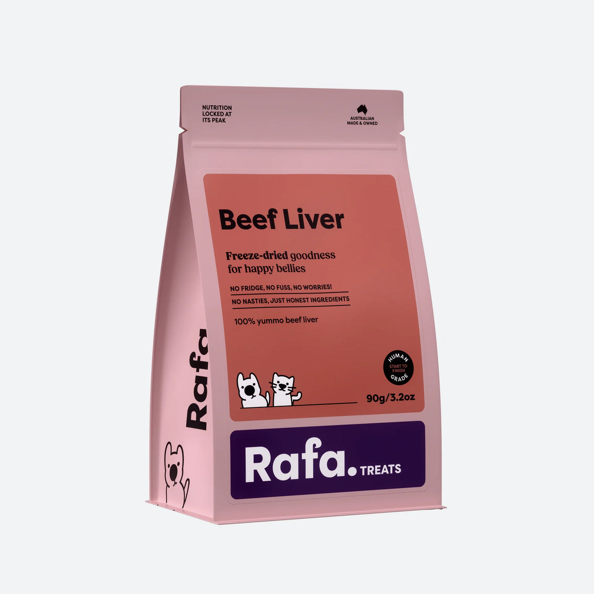 RAFA Freeze-Dried Beef Liver 90g
