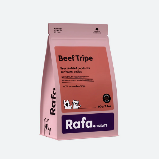 RAFA Freeze-Dried Beef Tripe 90g