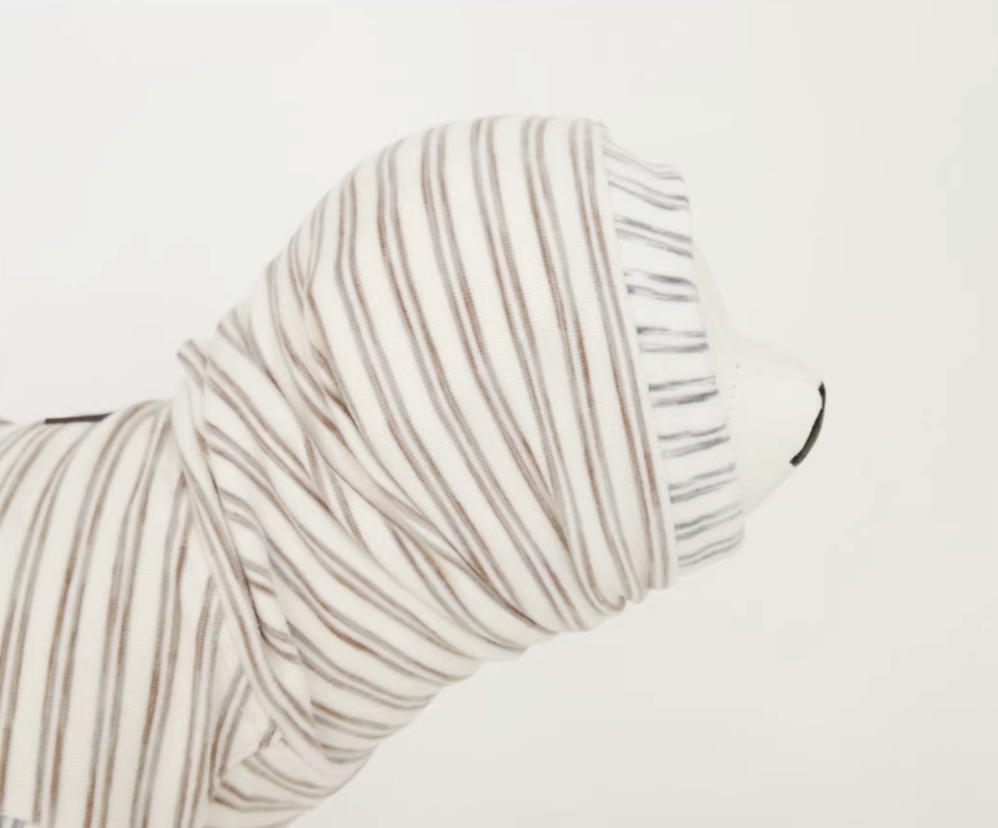 Striped Patchwork Polar Fleece Warm Top