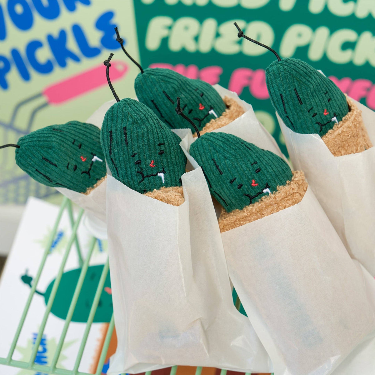 Fried Pickle Nosework Toy