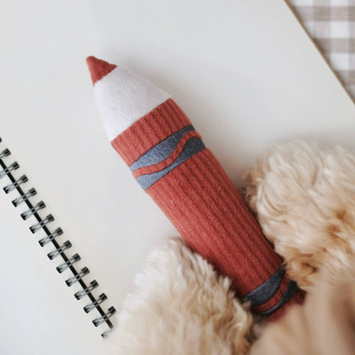 Crayons // Enrichment Toy | Squeaky + Snuffle Set