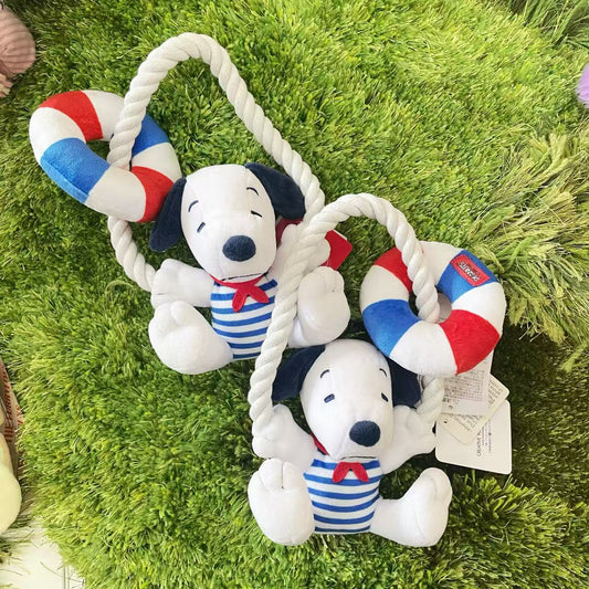 Captain Snoopy Rope Toy