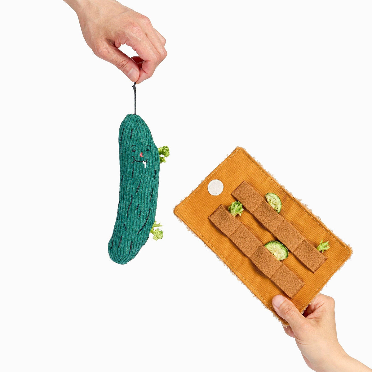 Fried Pickle Nosework Toy