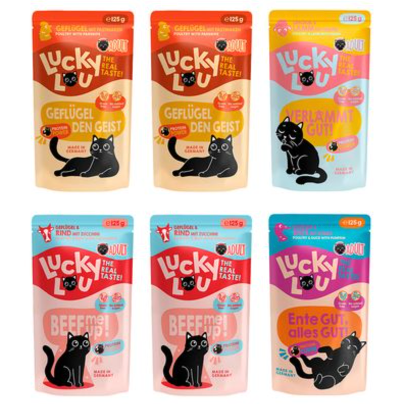 Lucky Lou Grain-Free Wet Food  for Cats 125g