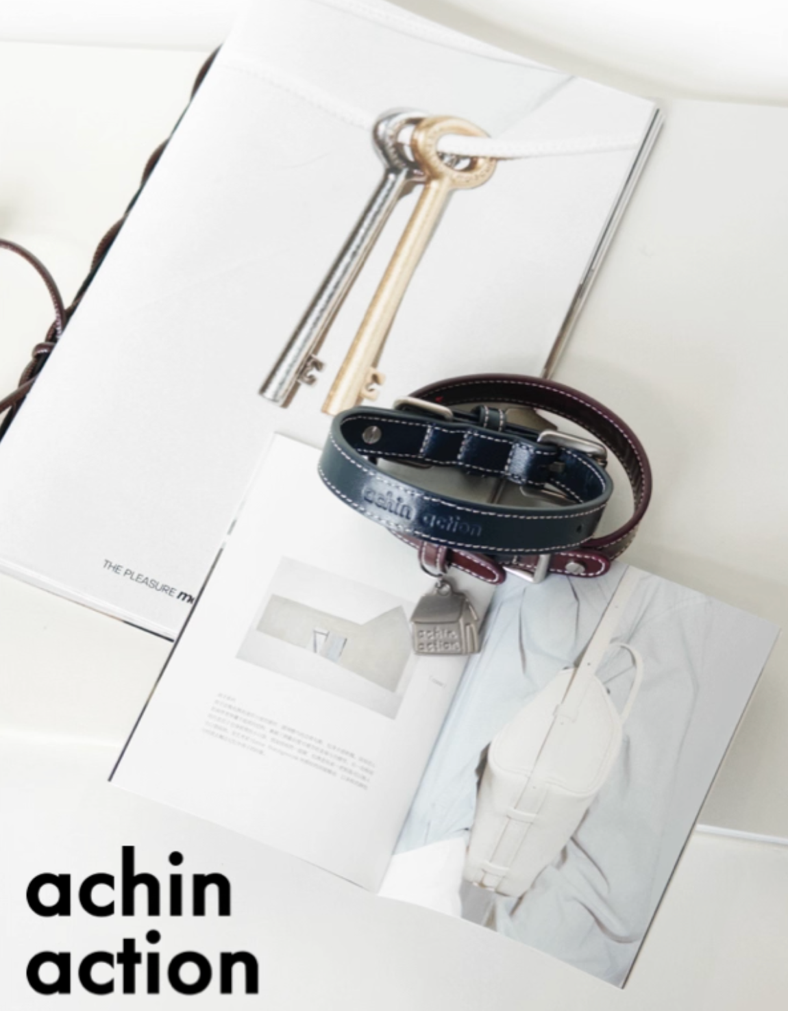 House Pendant Cowhide Collar