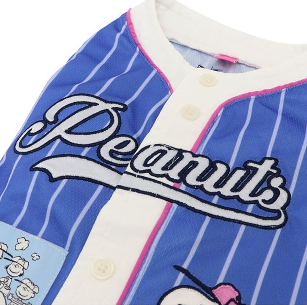 Snoopy Baseball T-Shirt ROYAL BLUE