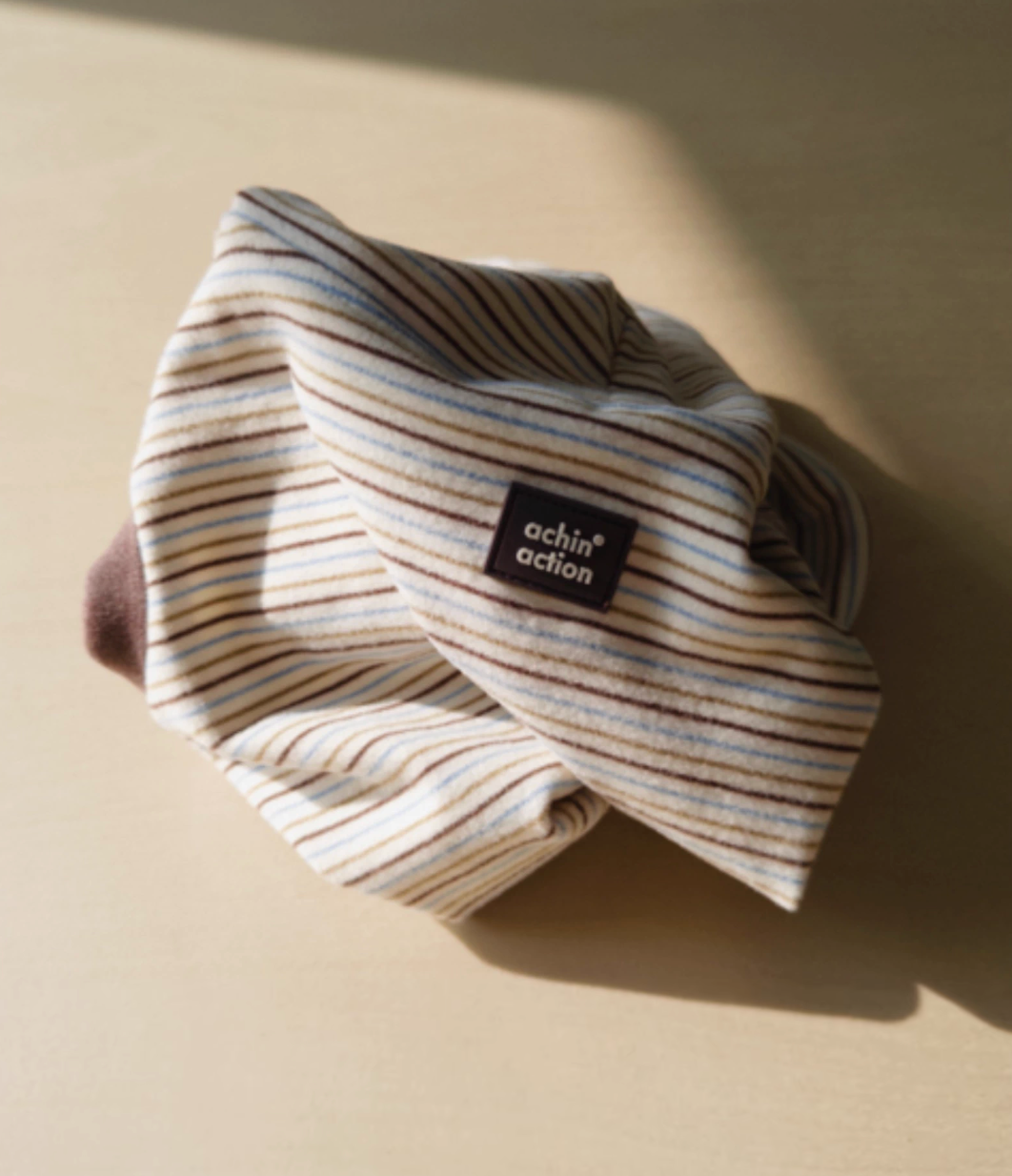 Choco Crepe Velvet Thermal Top with Hood