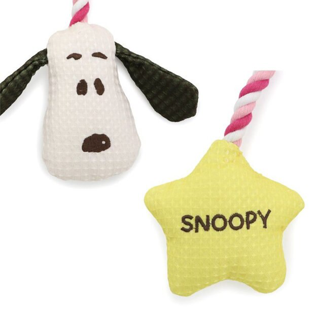 Valentine Star Snoopy Rope Toy