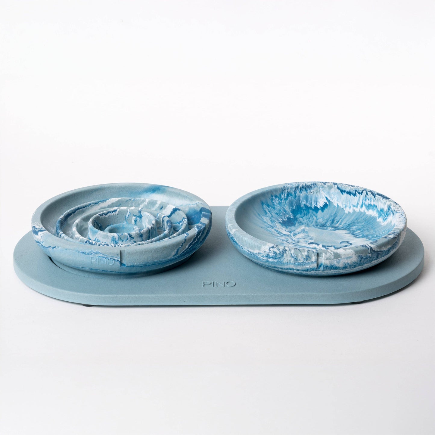 Flat Slow Feeder Bowl -Bluebird Limited Edition