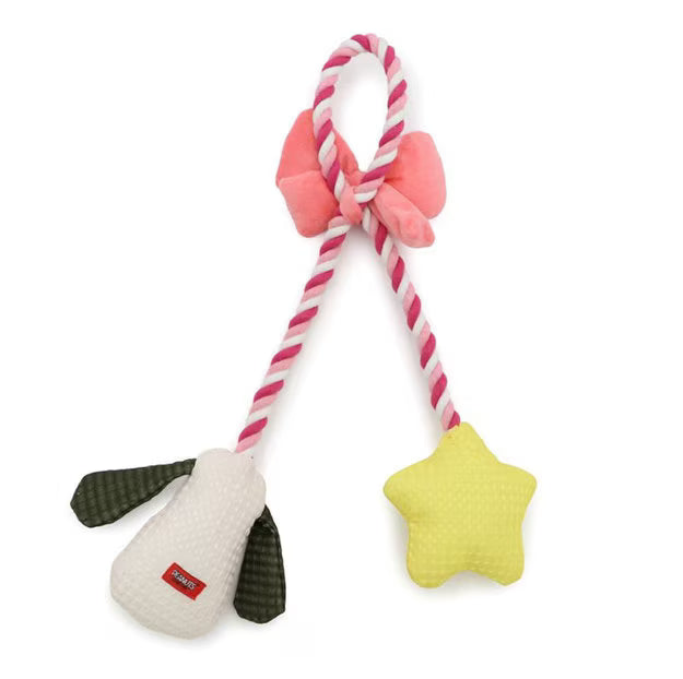 Valentine Star Snoopy Rope Toy