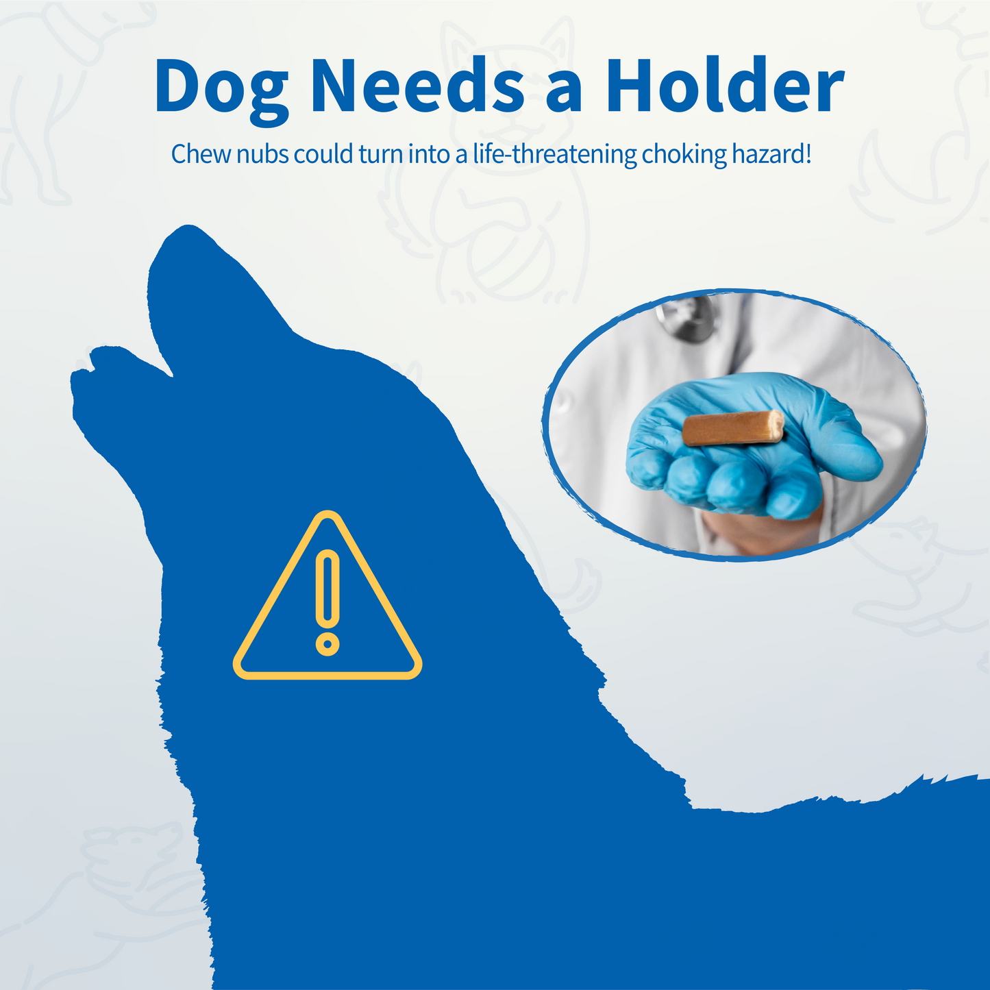 Chewise Dental Chew Holder| Standard | Dogs 9-32kg