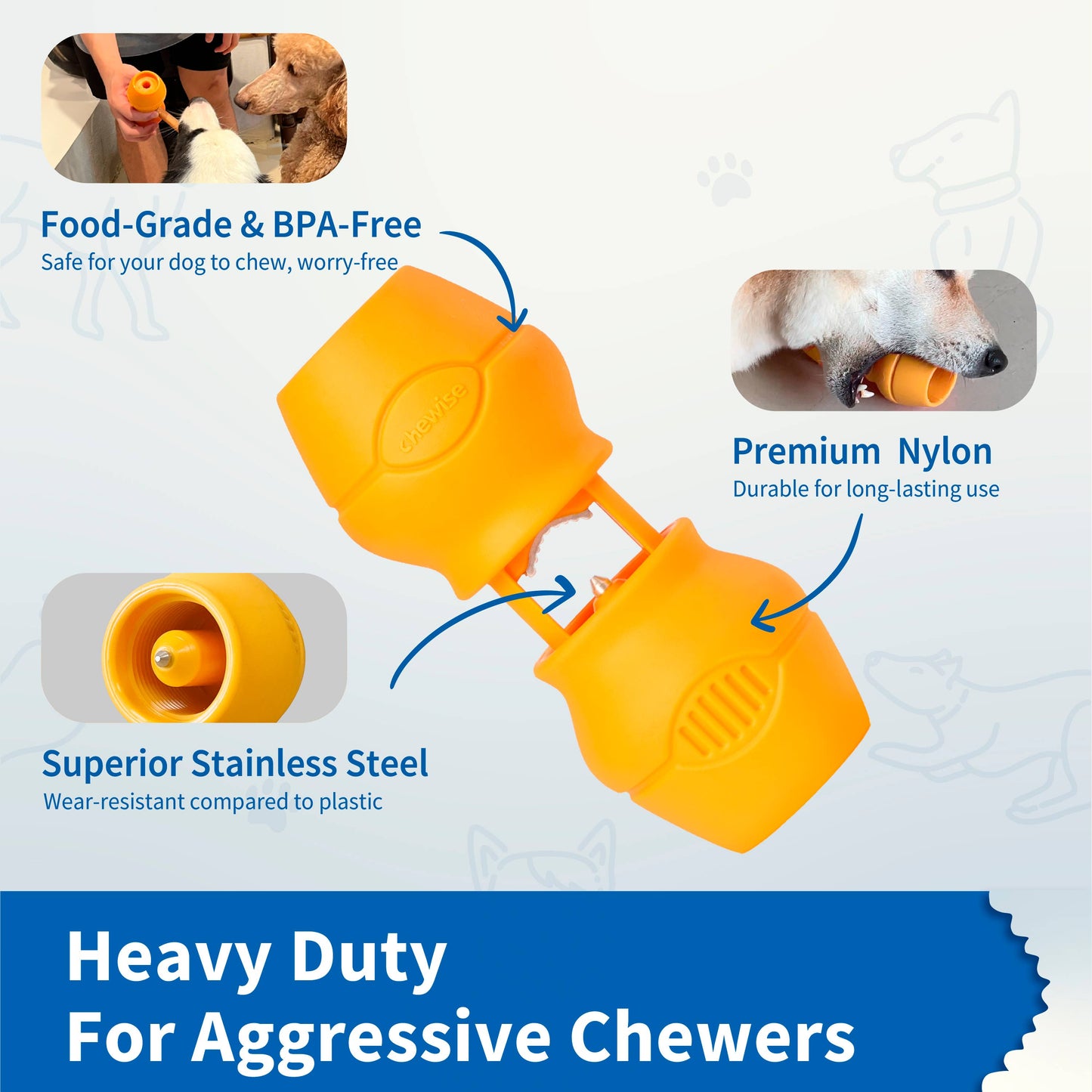 Chewise Dental Chew Holder| Standard | Dogs 9-32kg