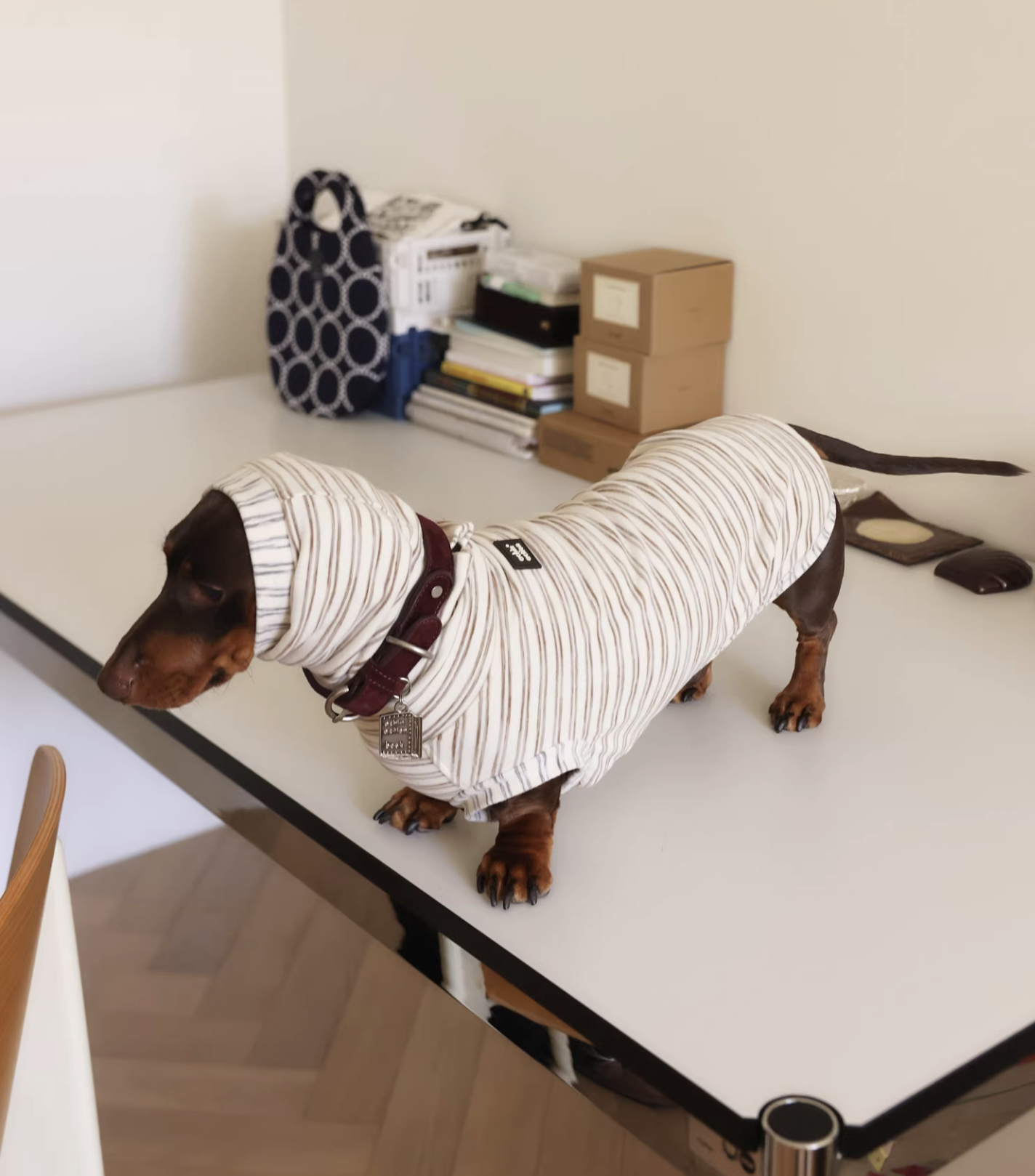 Striped Patchwork Polar Fleece Warm Top