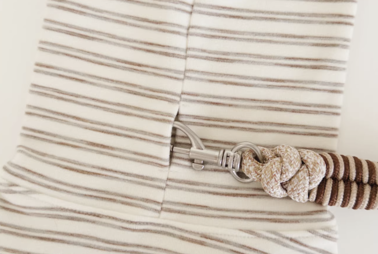 Striped Patchwork Polar Fleece Warm Top