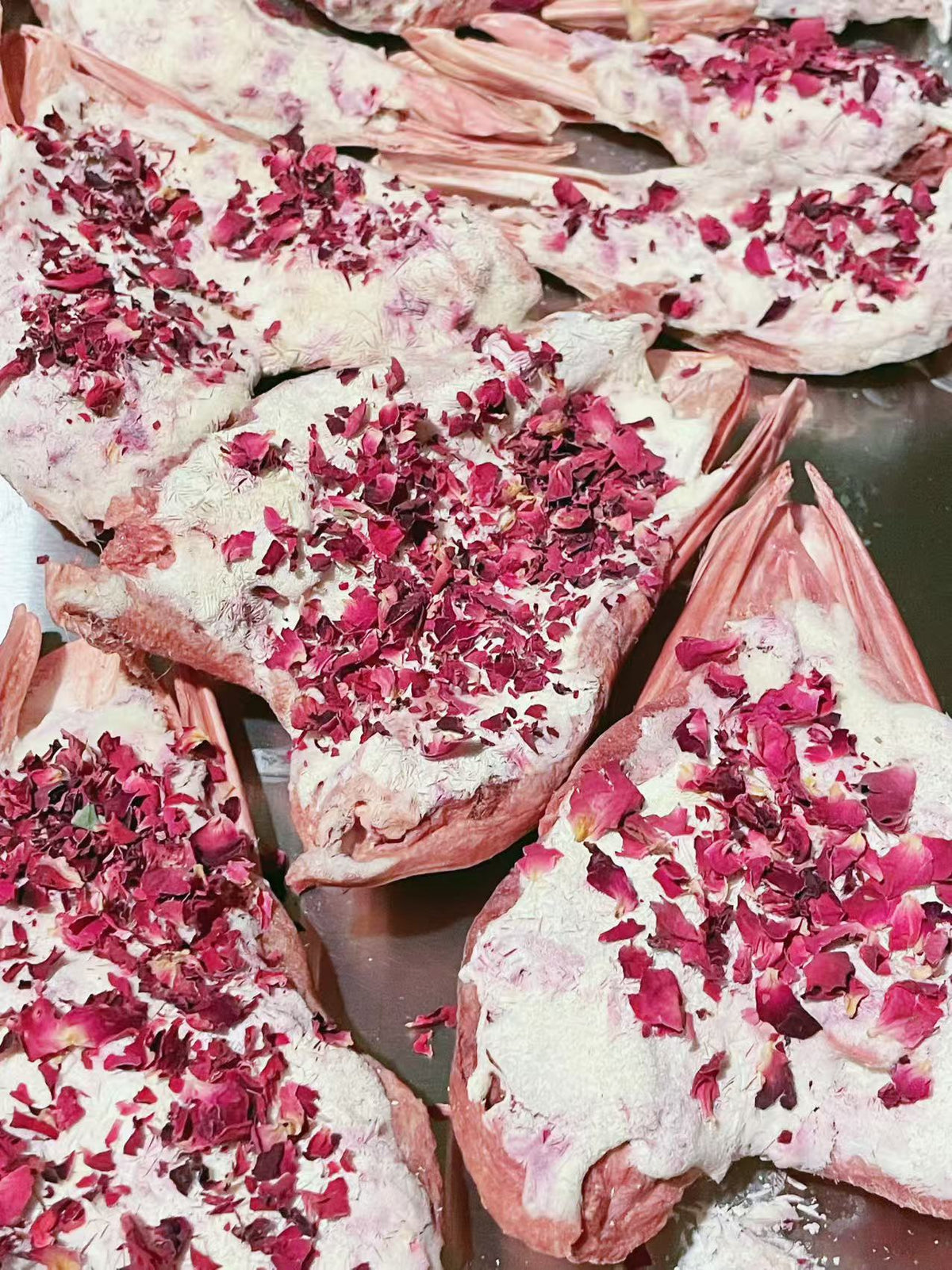 TheGrandPawPaw Damask Rose & Kefir Duck Taco 1pc