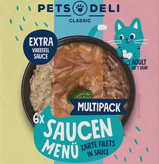 Primium Wet Food Sauce Menu For Young Cats 85g