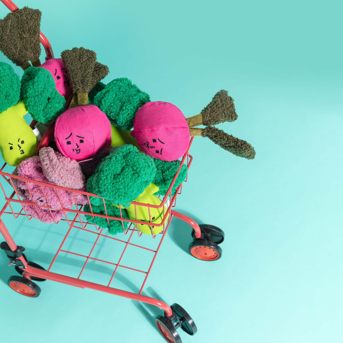 FurryFolks Broccoli Nosework Toy