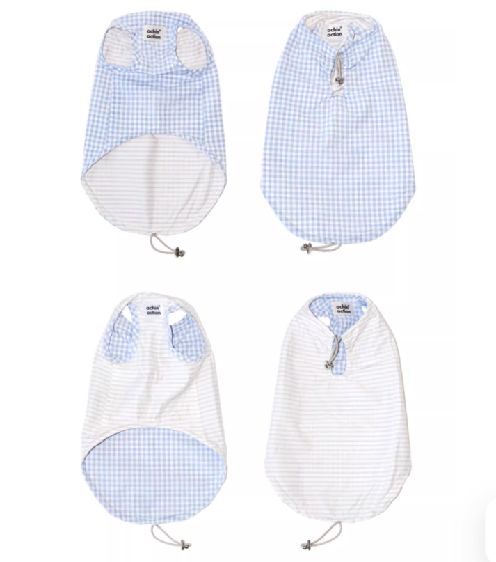 Double-Sided Summer Plaid Top