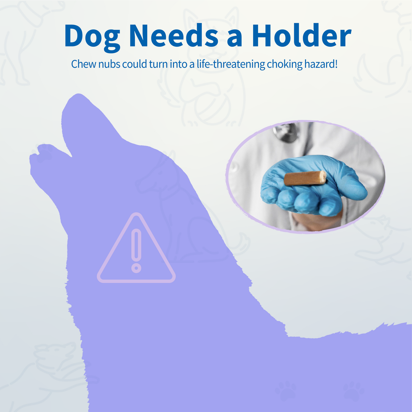 Chewise Dental Chew Holder | Small | Dogs <10kg
